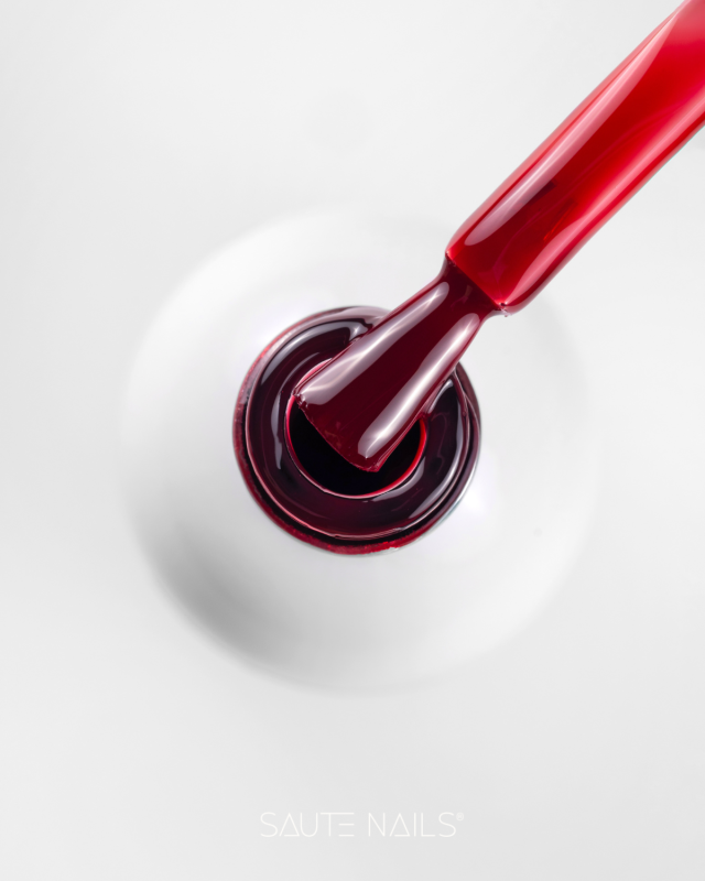 Smalto semipermanente effetto vetro s321 Glass Maroon