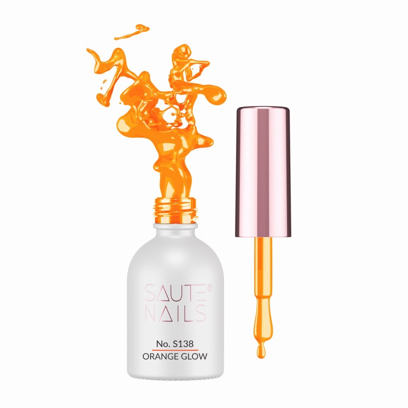 Smalto Saute Nails S138 Orange Glow