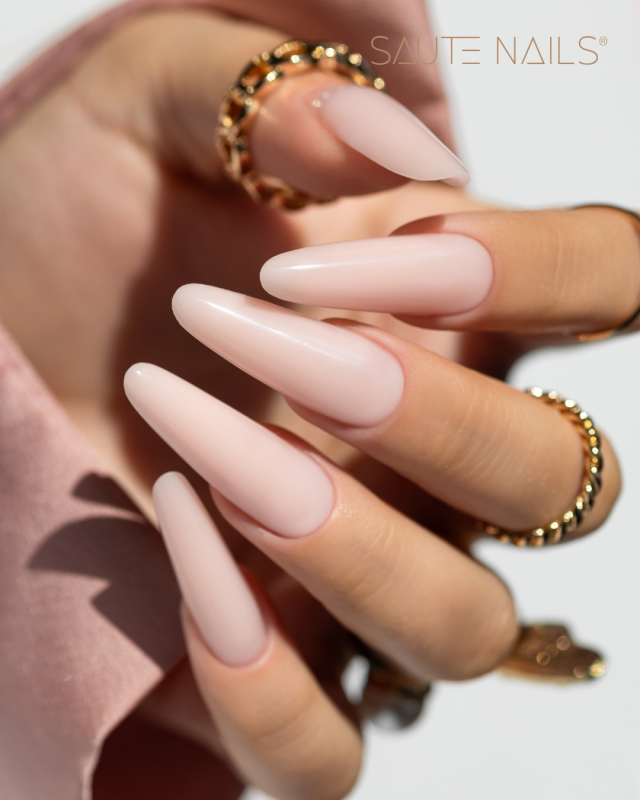 One Touch Glitter Gel costruttore Light Pink